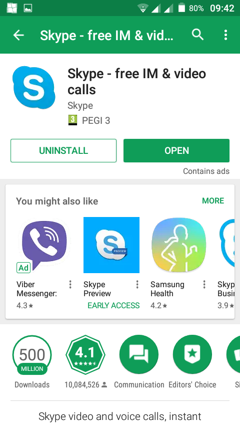 Skype setup download for android phone windows 7